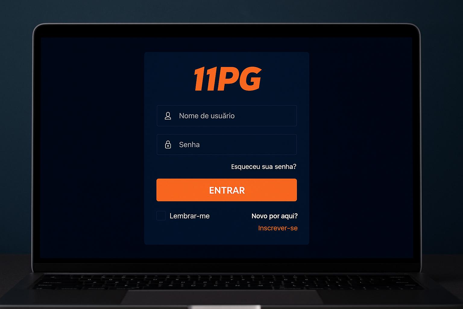 Criar uma nova Conta no plataforma 11PG  
