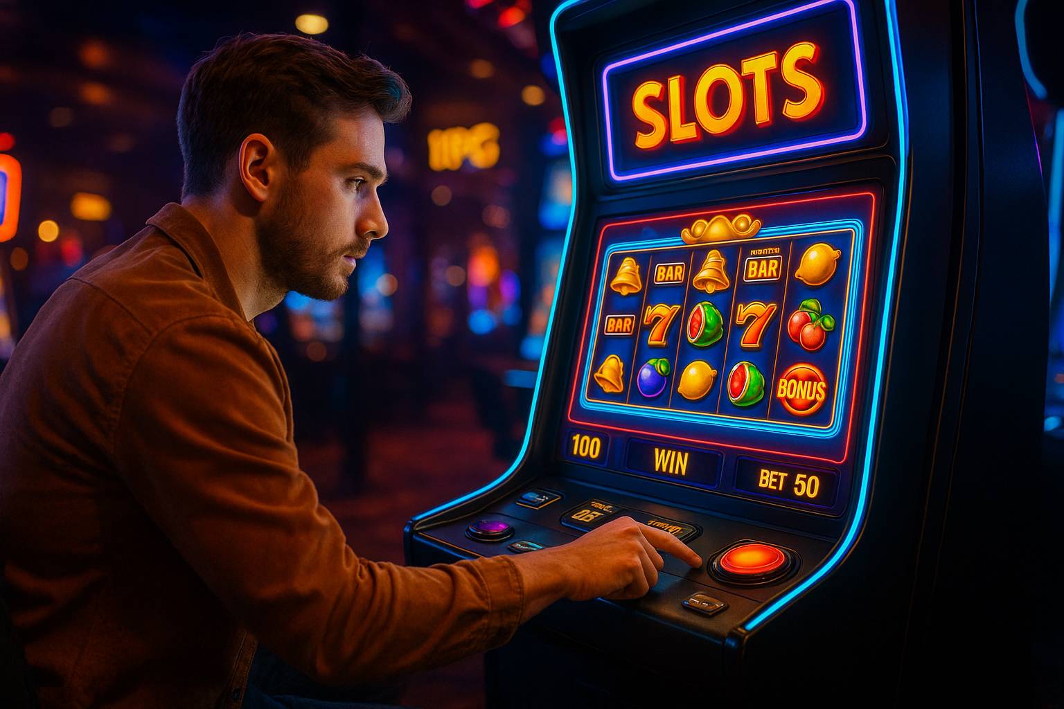 Explore o mundo das slot machines no 11PG Casino